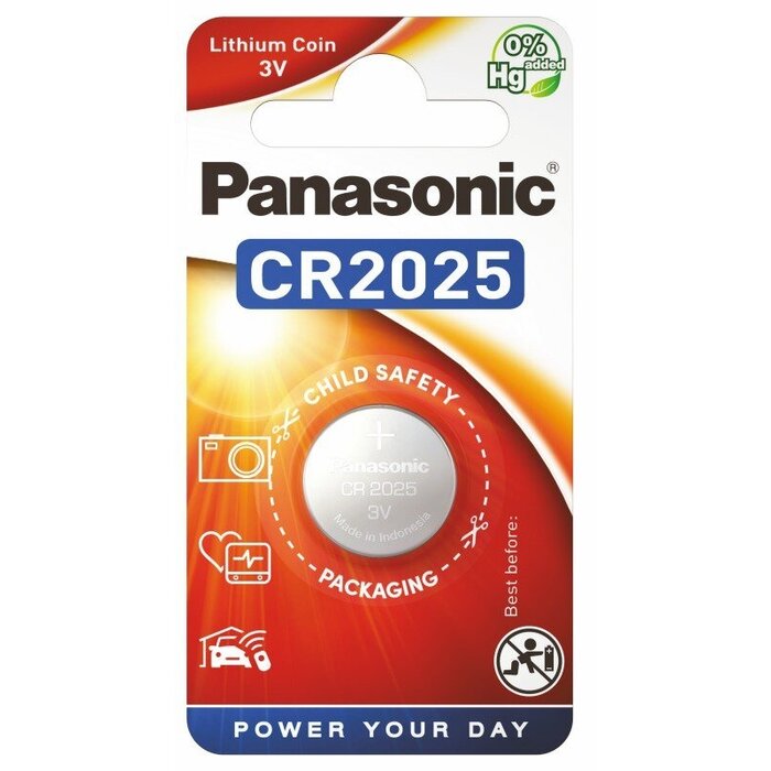 CR2025 batterij Panasonic