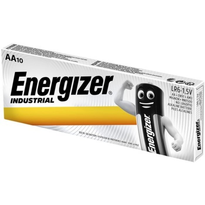 AA batterijen Energizer industrial alkaline (10 stuks)