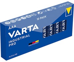 AAA batterijen Varta Industrial alkaline (10 stuks)