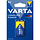 9V batterij Varta longlife power alkaline