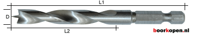 houtboor 6 mm