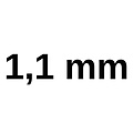 Boor 1,1 mm