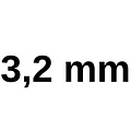 Boor 3,2 mm