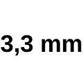 Boor 3,3 mm