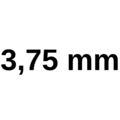 Boor 3,75 mm