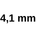 Boor 4,1 mm