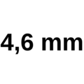 Boor 4,6 mm
