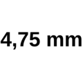 Boor 4,75 mm
