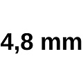 Boor 4,8 mm