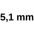 Boor 5,1 mm