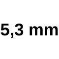 Boor 5,3 mm