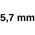 Boor 5,7 mm
