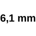 Boor 6,1 mm