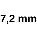 Boor 7,2 mm