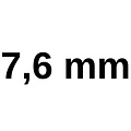 Boor 7,6 mm
