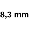 Boor 8,3 mm