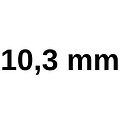 Boor 10,3 mm