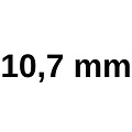 Boor 10,7 mm
