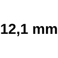 Boor 12,1 mm