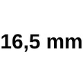 Boor 16,5 mm