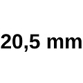 Boor 20,5 mm