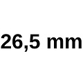 Boor 26,5 mm