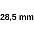 Boor 28,5 mm