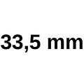 Boor 33,5 mm