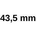 Boor 43,5 mm