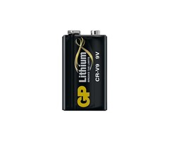 GP lithium 9V batterij