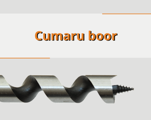 Cumaru boor