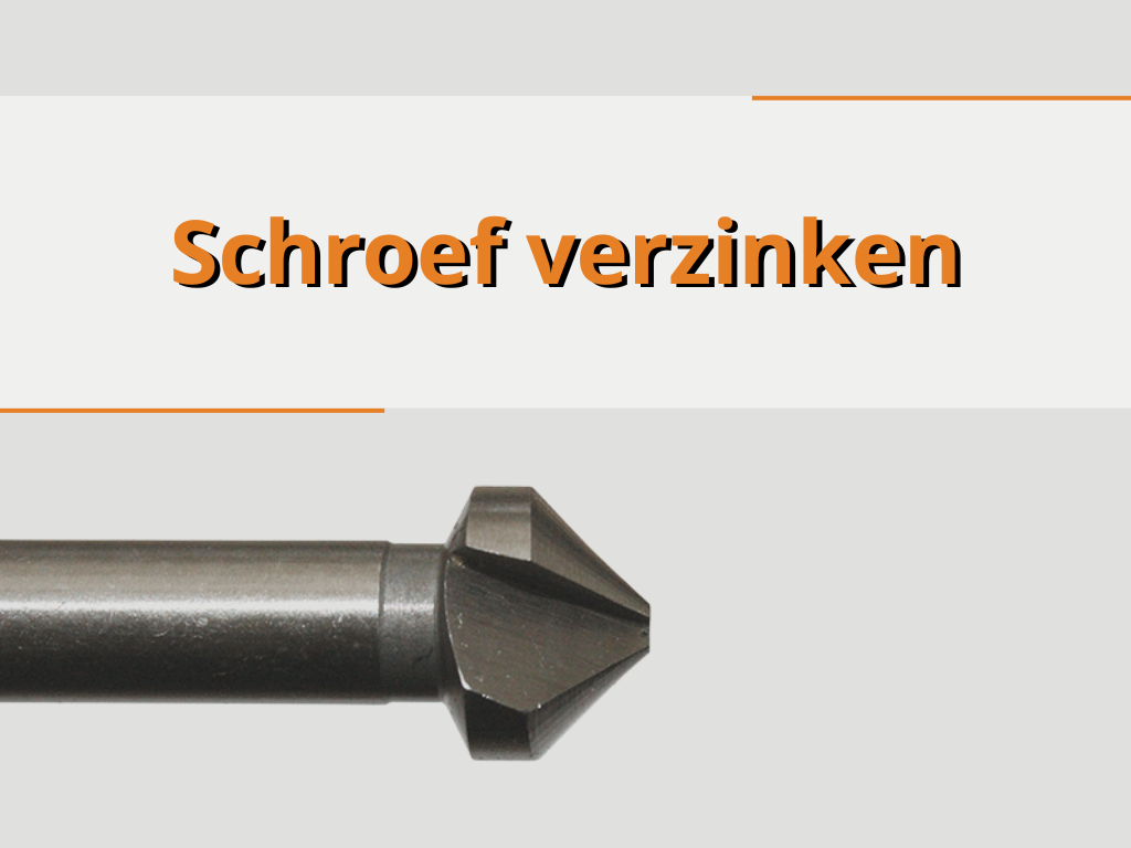 Schroef verzinken