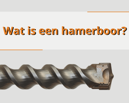 Wat is een hamerboor?