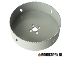 RVS gatzaag 127 mm 8% cobalt