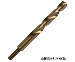 Cobaltboor 18,5 mm afgedraaid op 13 mm
