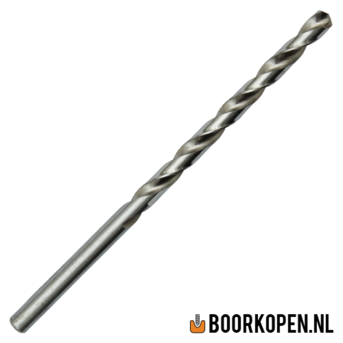 HSS boor 4 mm geslepen voor metaal per stuk