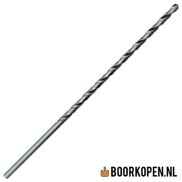 Metaalboor 5 mm HSS geslepen 315mm lang