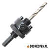 Snelwissel zeskant houder metaal gatzagen 32-210 mm (9,5mm schacht)