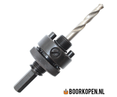 Snelwissel zeskant houder metaal gatzagen 32-210 mm (9,5mm schacht)