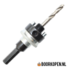 Snelwissel zeskant houder met veer metaal gatzagen 32-210 mm (11mm schacht)