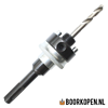 Snelwissel SDS plus houder met veer metaal gatzagen 32-210 mm