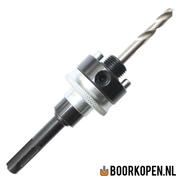 Snelwissel SDS plus houder met veer metaal gatzagen 32-210 mm