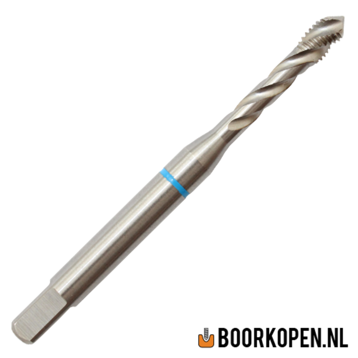 Machinetap M6 blinde gaten HSS  M35 5% cobalt metrisch