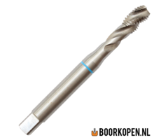 Machinetap M8 blinde gaten HSS  M35 5% cobalt metrisch