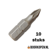 10 stuks pozidriv schroefbit PZ1