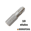 10 stuks pozidriv schroefbit PZ3