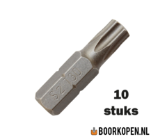 10 stuks torx schroefbit 30mm