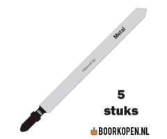 Zaagblad decoupeerzaag metaal 100mm 21 TPI