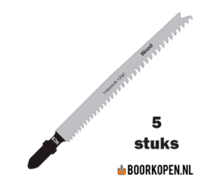 Zaagblad decoupeerzaag hout 90mm 8-12 TPI voor rechte zaagsnede clean cut