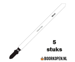 Zaagblad decoupeerzaag metaal 100mm 12 TPI longlife